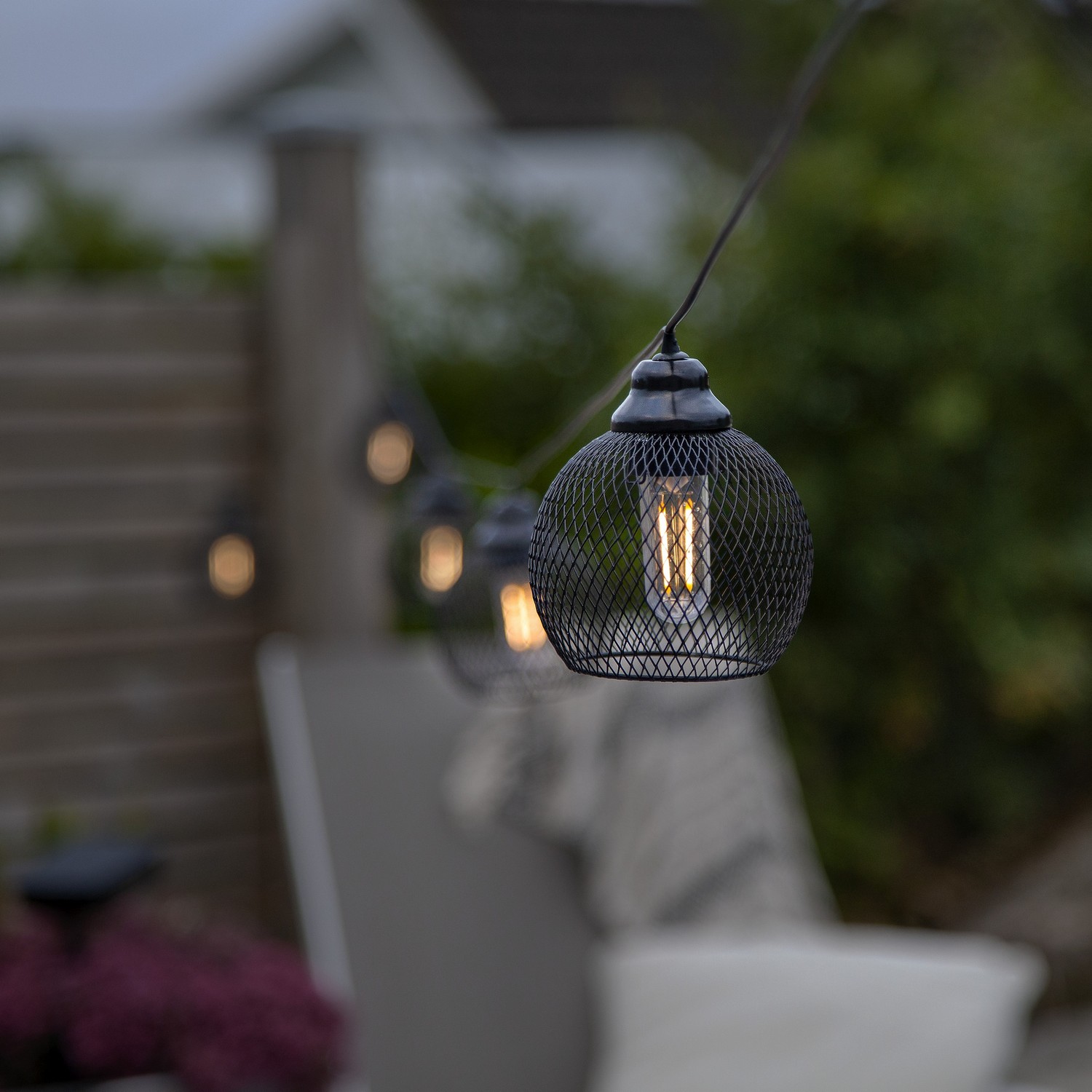 Solcells-Ljusslinga Star Trading Sunlight 8 Light