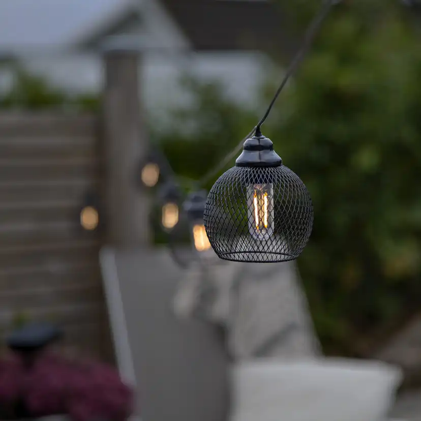 Solcells-Ljusslinga Star Trading Sunlight 8 Light