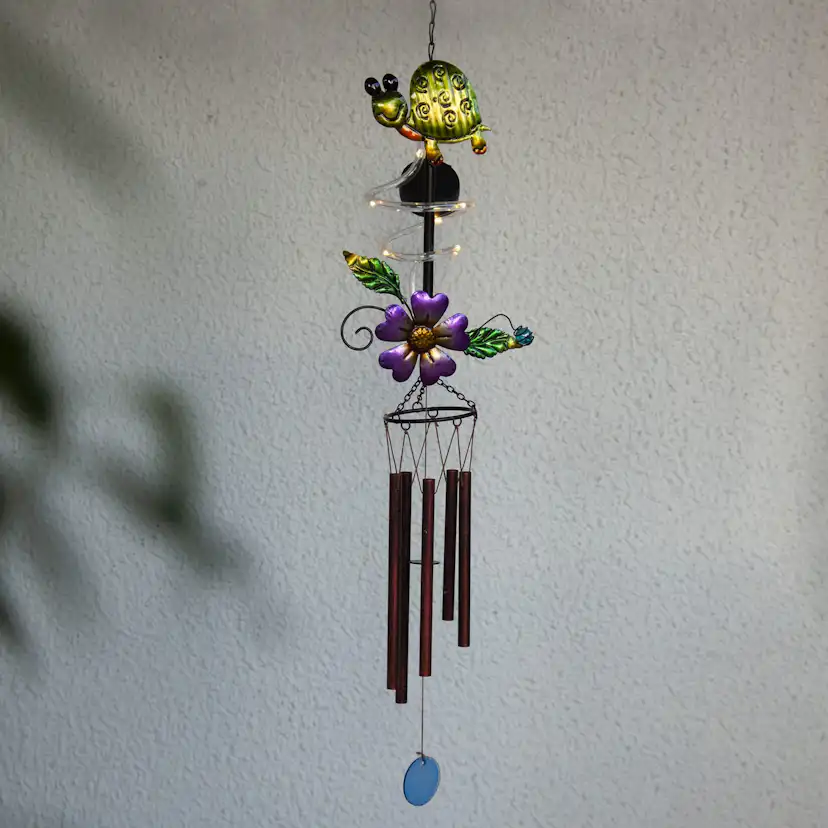 Solcellsdekoration Star Trading VindspelTurtle