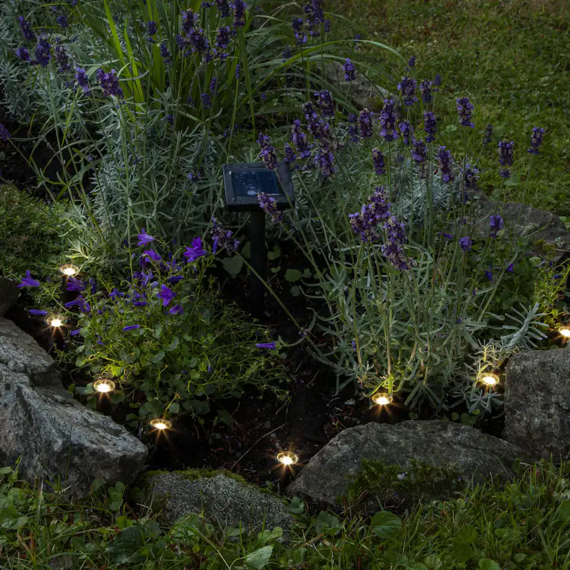 SolcellsLjusslinga Star Trading Mini Spot8 L25Lm