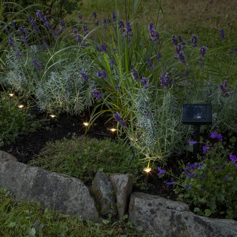 SolcellsLjusslinga Star Trading Mini Spot8 L25Lm