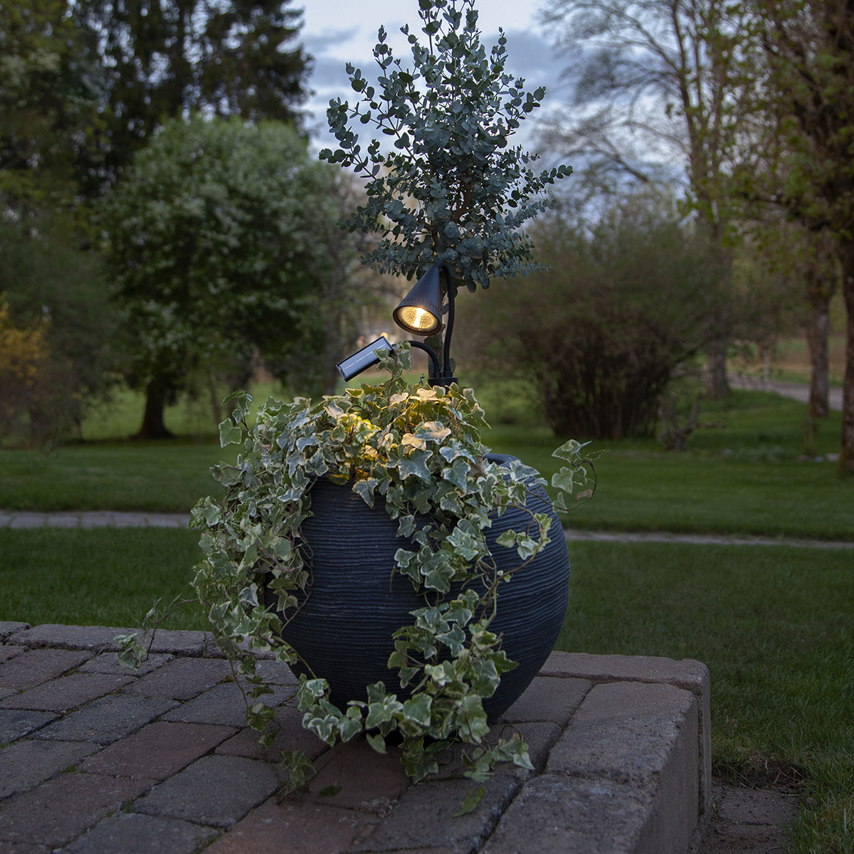 Solcell Spotlight Star Trading Powerspot LED 1st