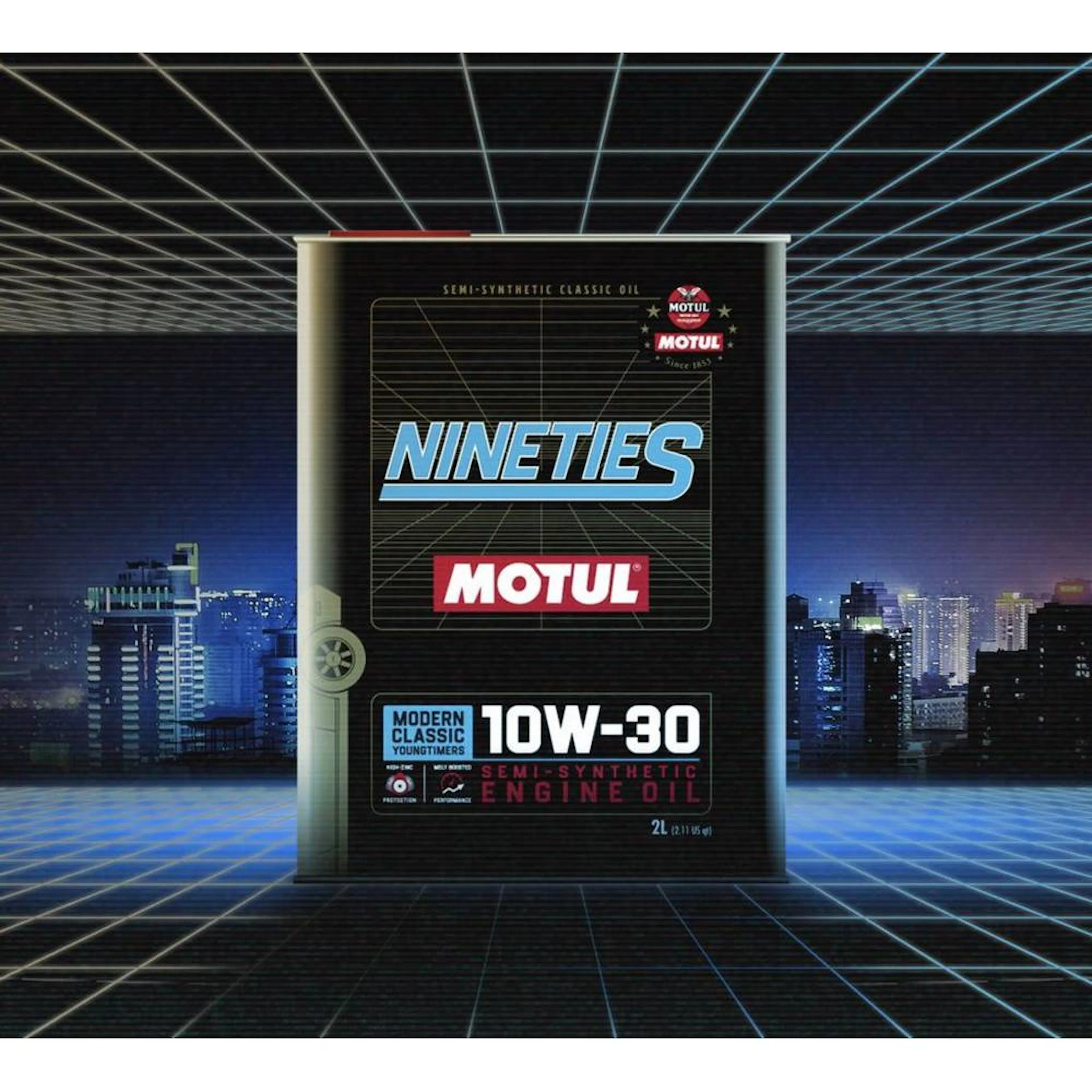Motorolja Motul Nineties Classics 10W-30 2 Liter