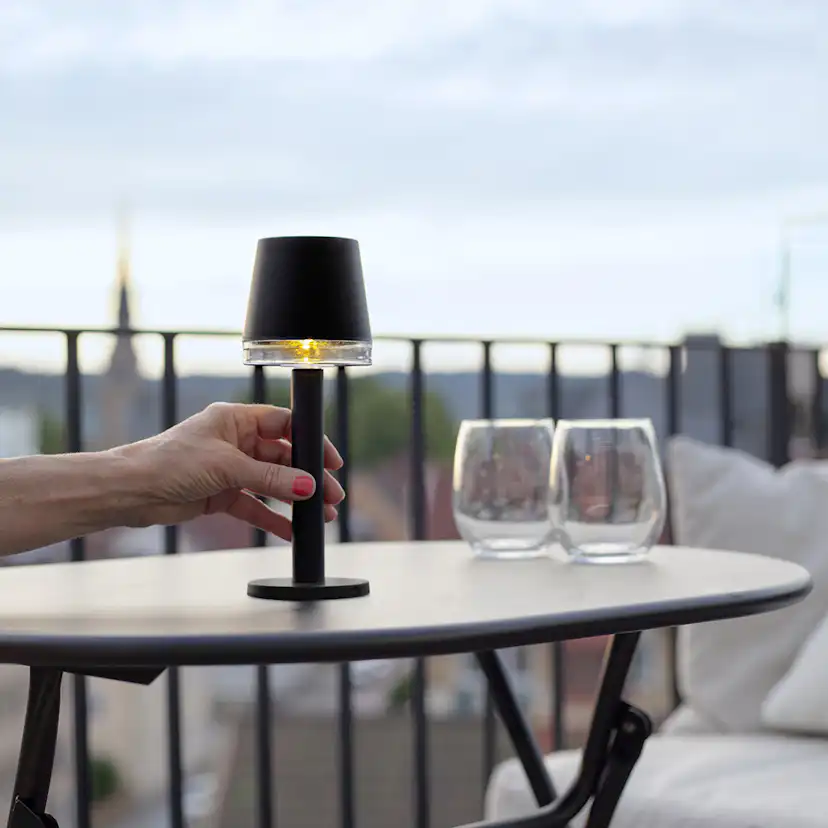 Solcellslampa Star Trading Parvus LED