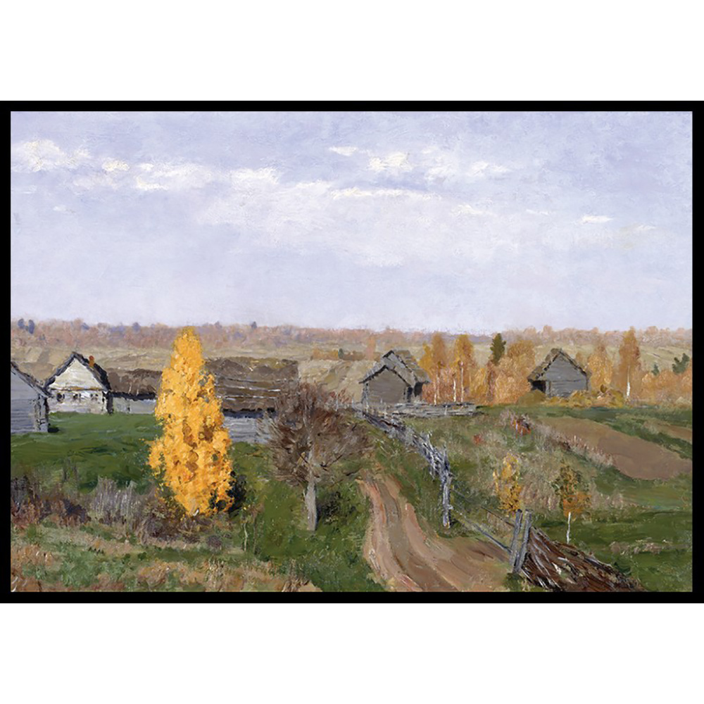 Poster Gallerix Golden Autumn By Isaac Levitan