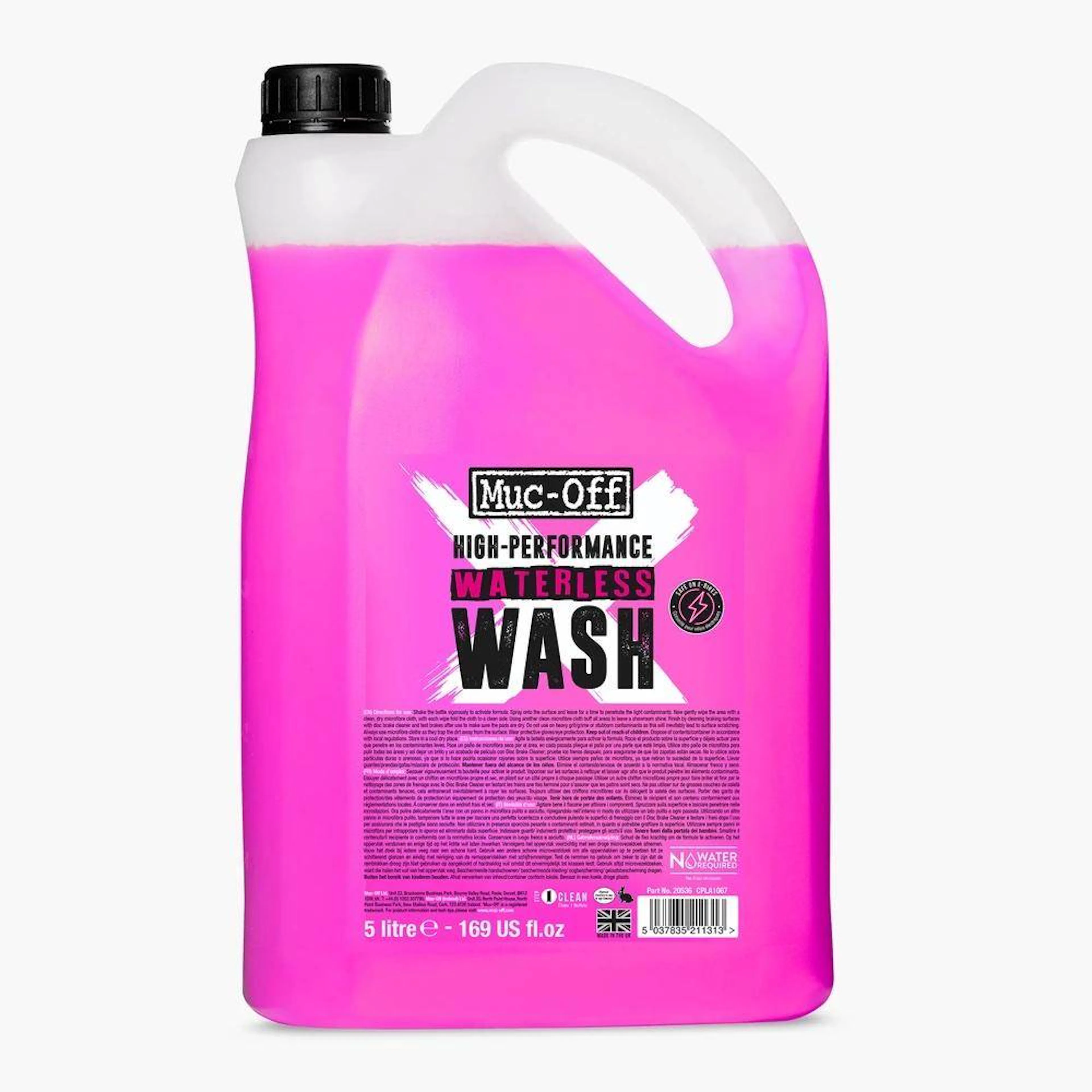 Mc Rengöring Muc-Off High Performance Waterless Wash 5 L