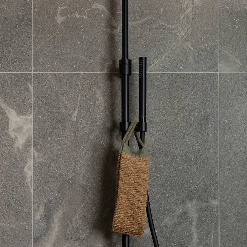 Klinker Coem Ceramiche Mea Lapis Grigio Grå Scuro 60x60 cm