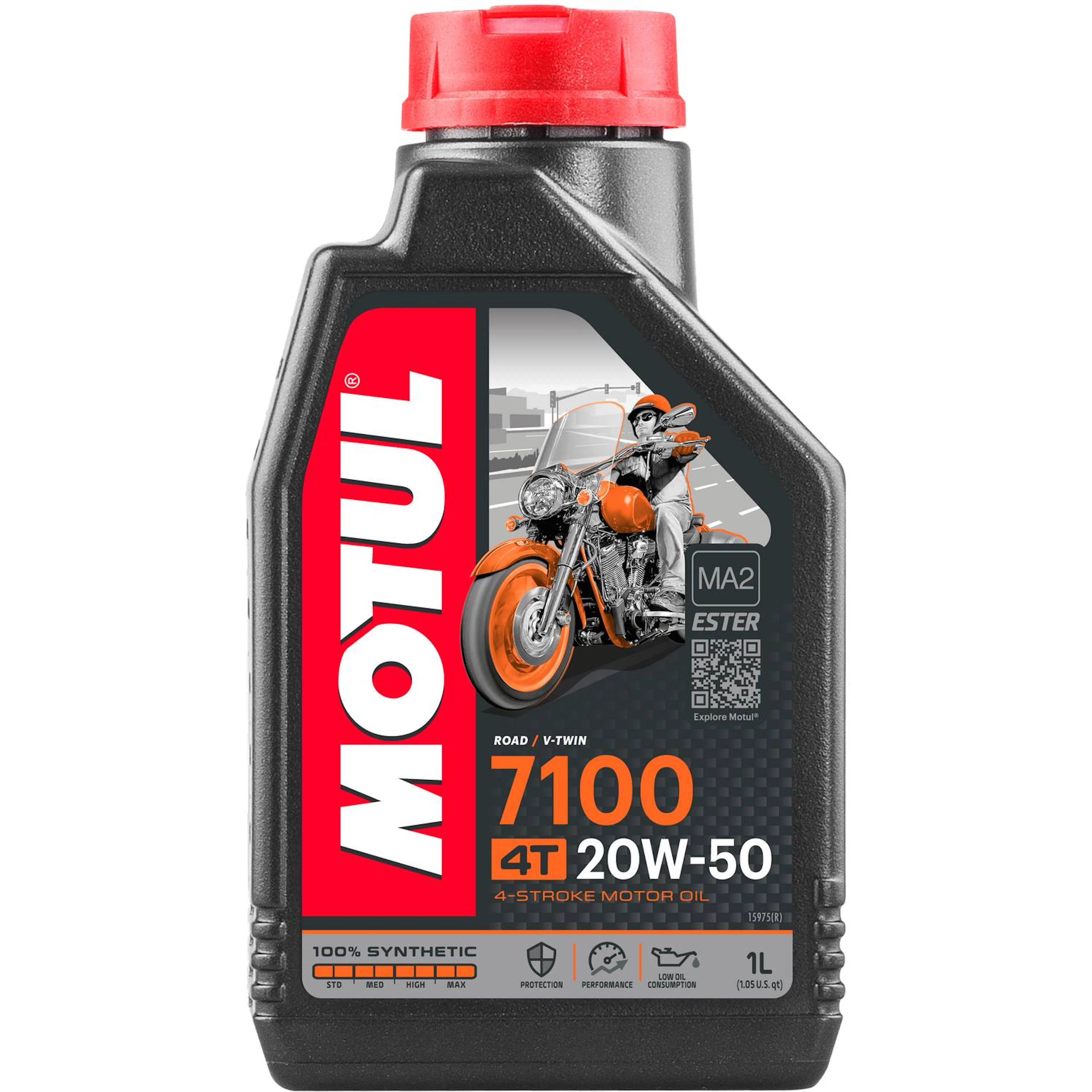 Motorcykelolja Motul7100 4T 20W-50