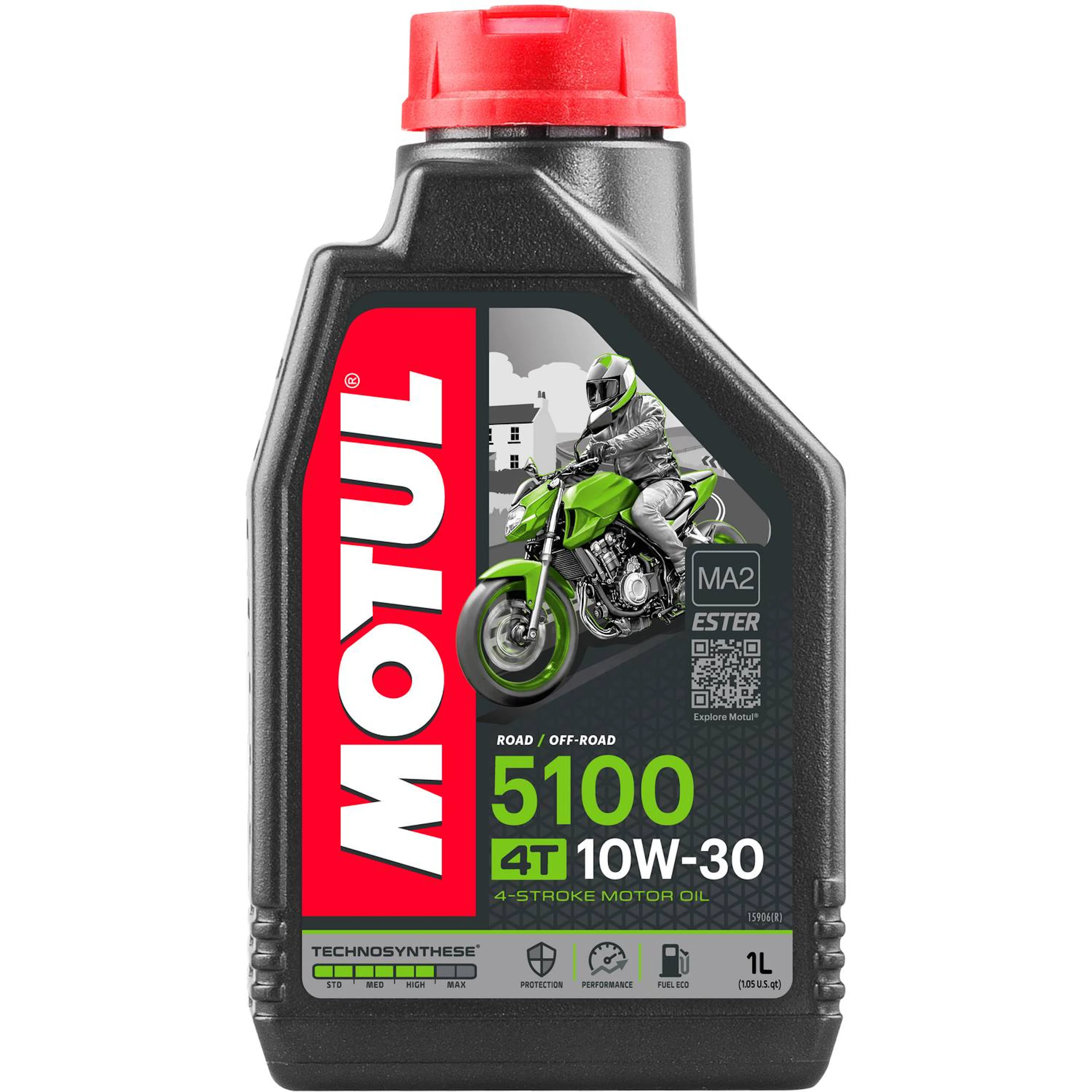 Motorcykelolja Motul5100 4T 10W-30