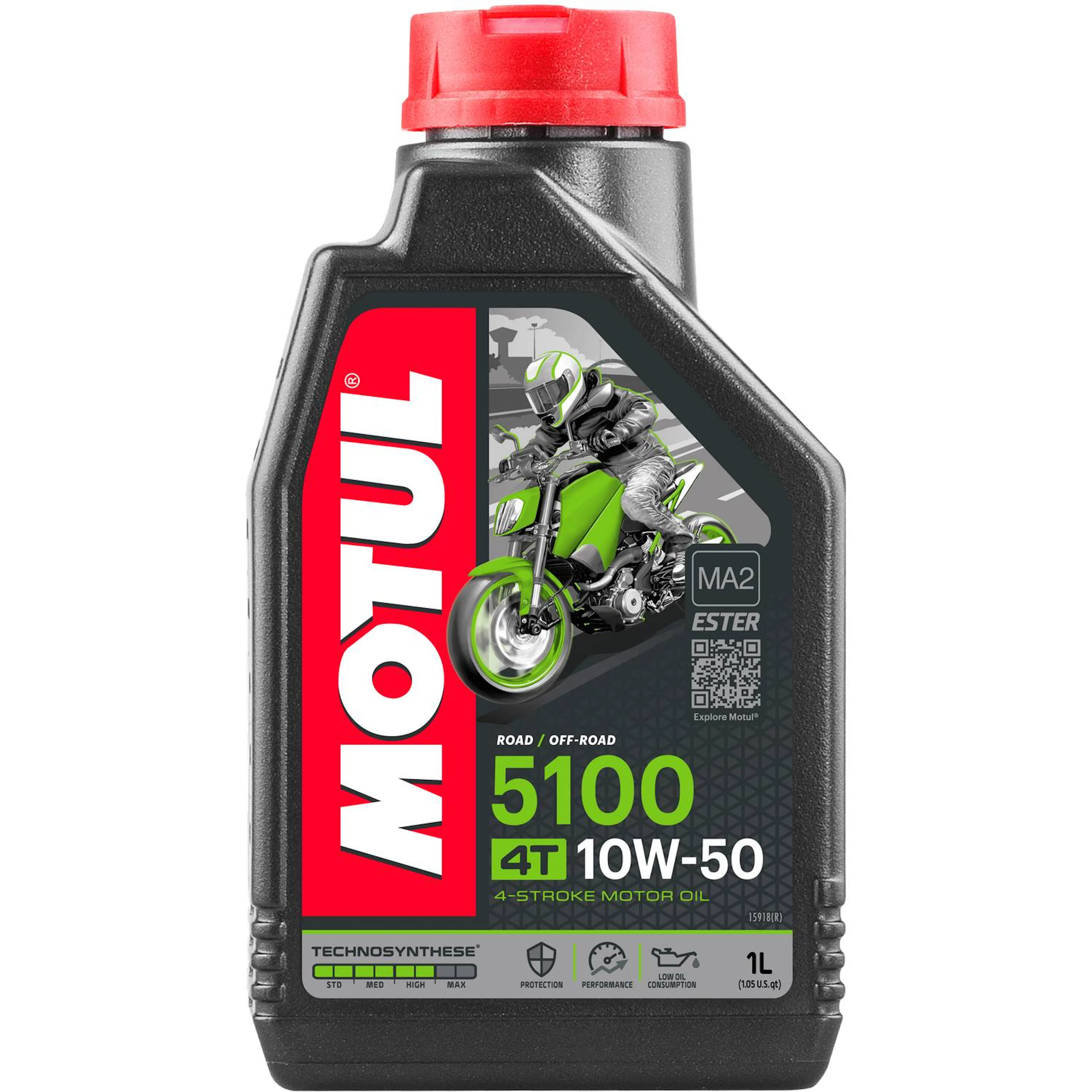 Motorcykelolja Motul5100 4T 10W-50