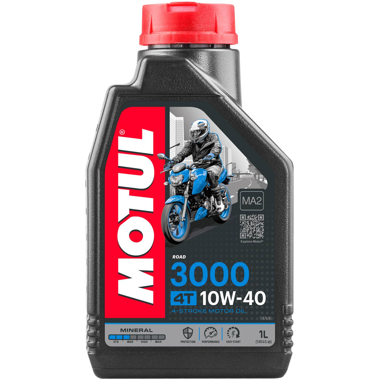 Motorcykelolja Motul3000 4T 10W-40