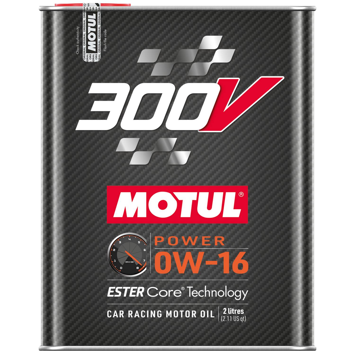 Motorolja Motul 300V Power 0W-16 2 Liter
