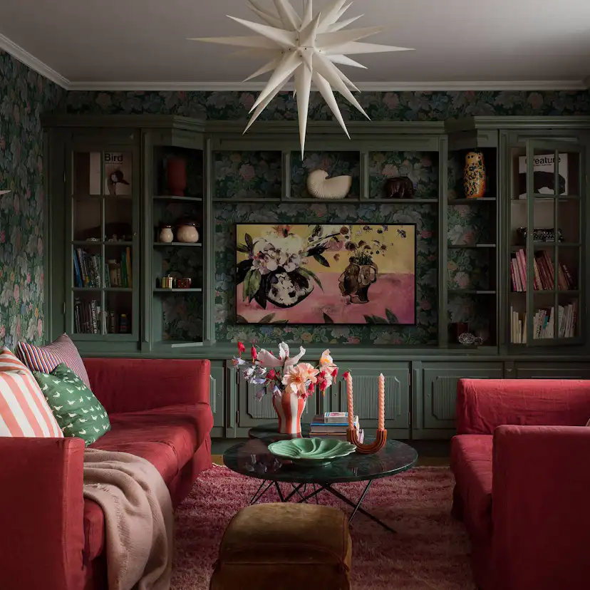 Tapet Boråstapeter Carnation Garden 4834