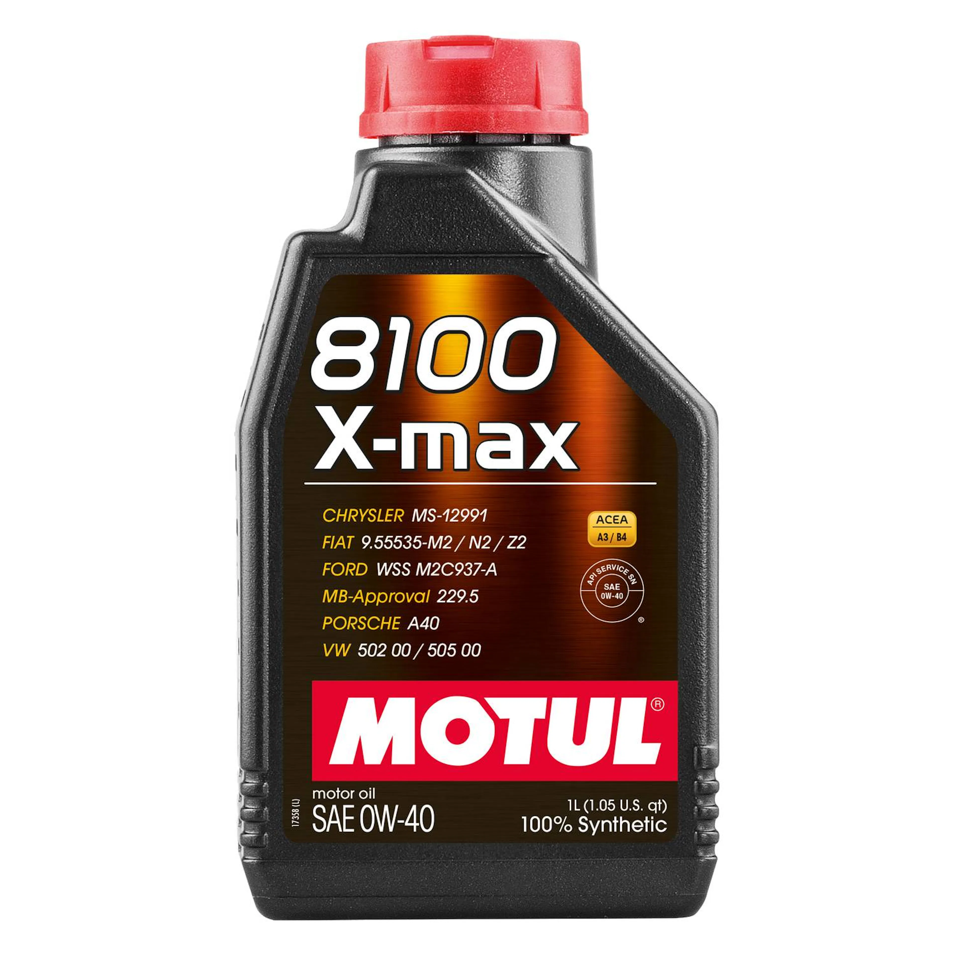 Motorolja Motul 8100 X-Max 0W-40