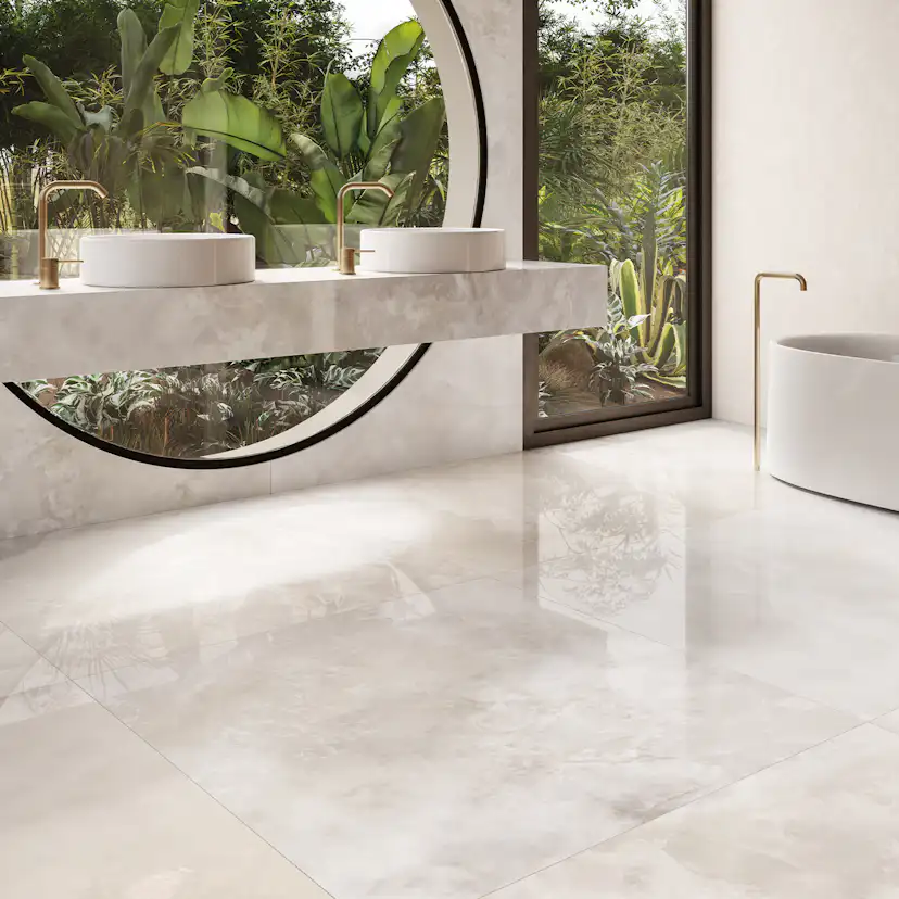 Klinker Ceramiche Keope Onice Pearl Grå 60x60 cm