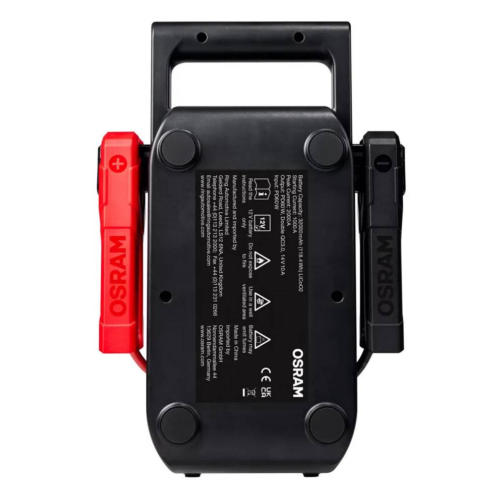 Starthjälpbatteri Osram Batterystart Pro 1000