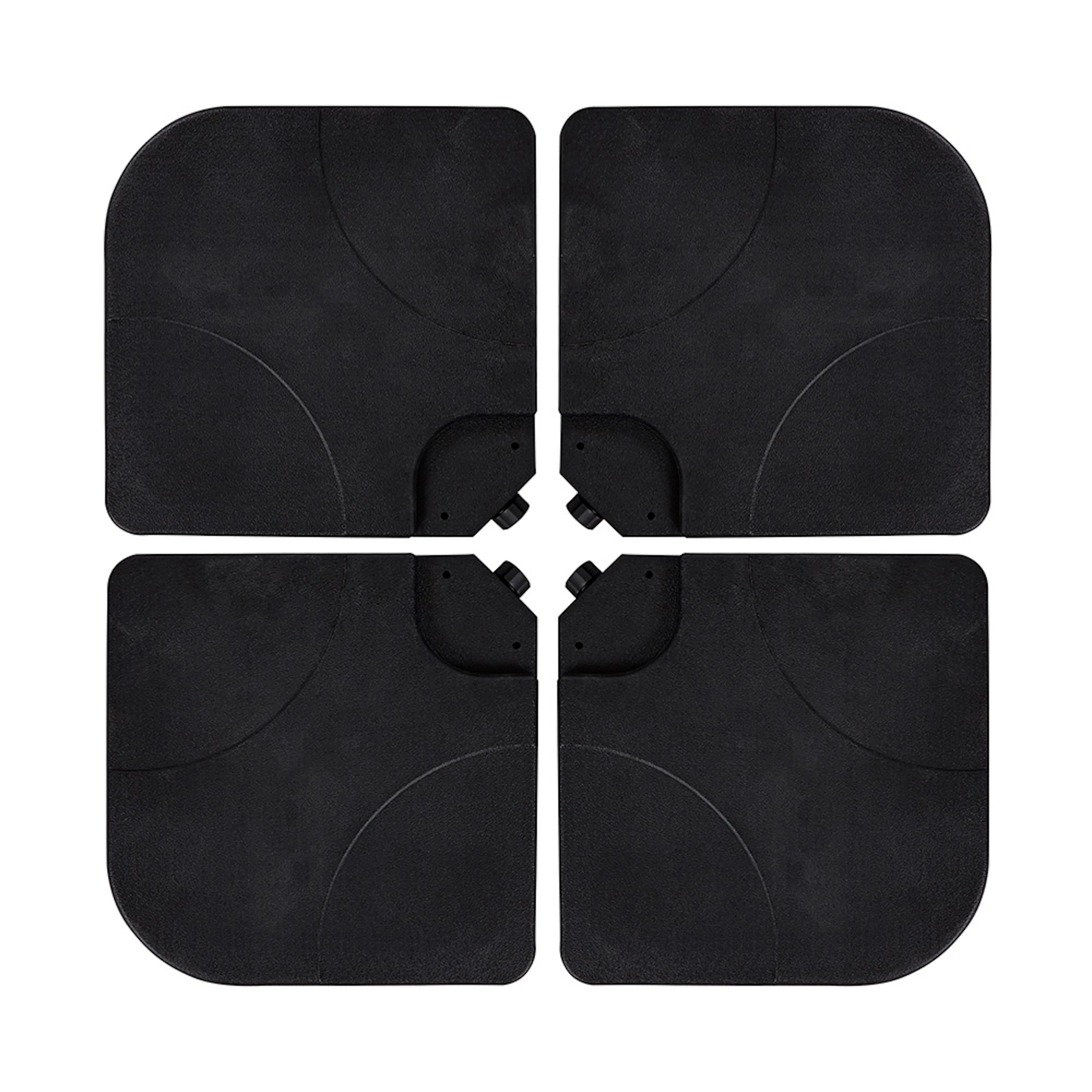 Parasollfot Outfit Elsa med handtag 4-pack