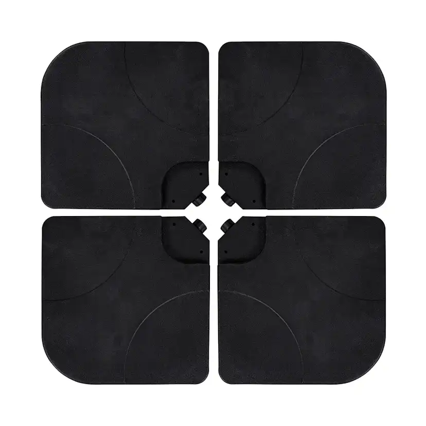 Parasollfot Outfit Elsa med handtag 4-pack