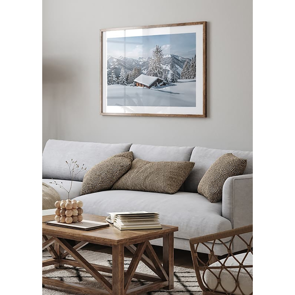 Poster Gallerix Cabin In Snow No2