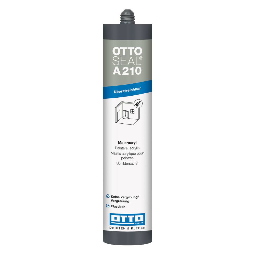 Akrylfog Ottoseal A 210 Painters Acrylic Vit 300ml