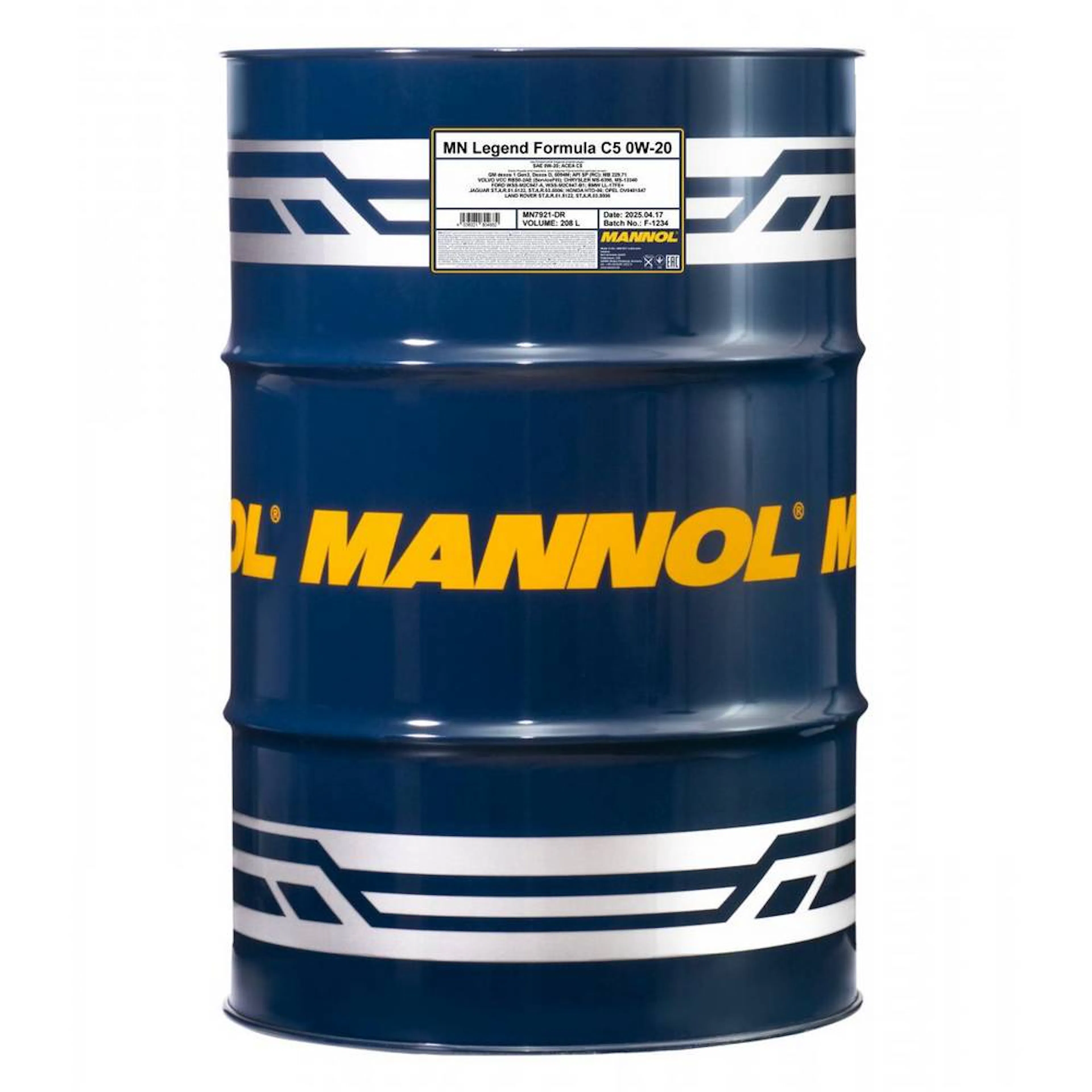Motorolja Mannol Legend Formula C5 0W-20 208L
