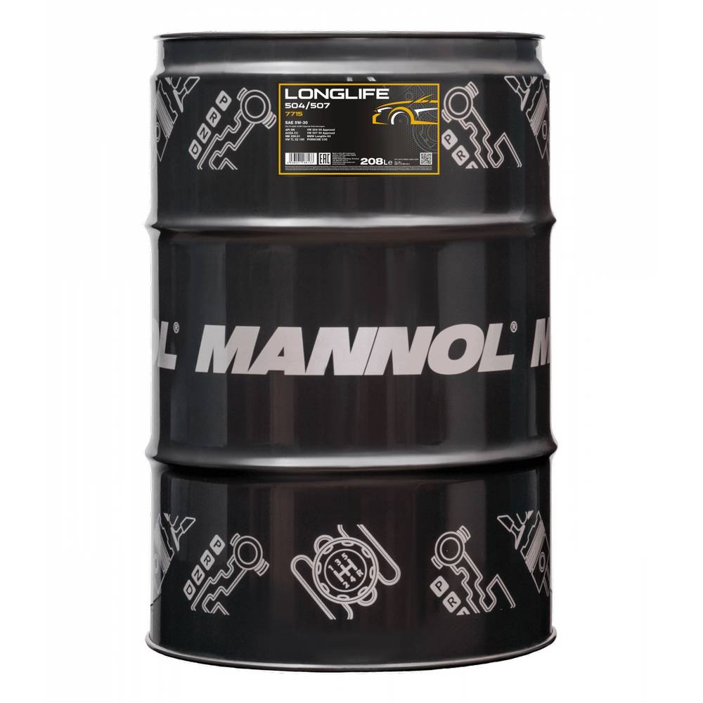 Motorolja Mannol Longlife 504/507 5W-30 208L