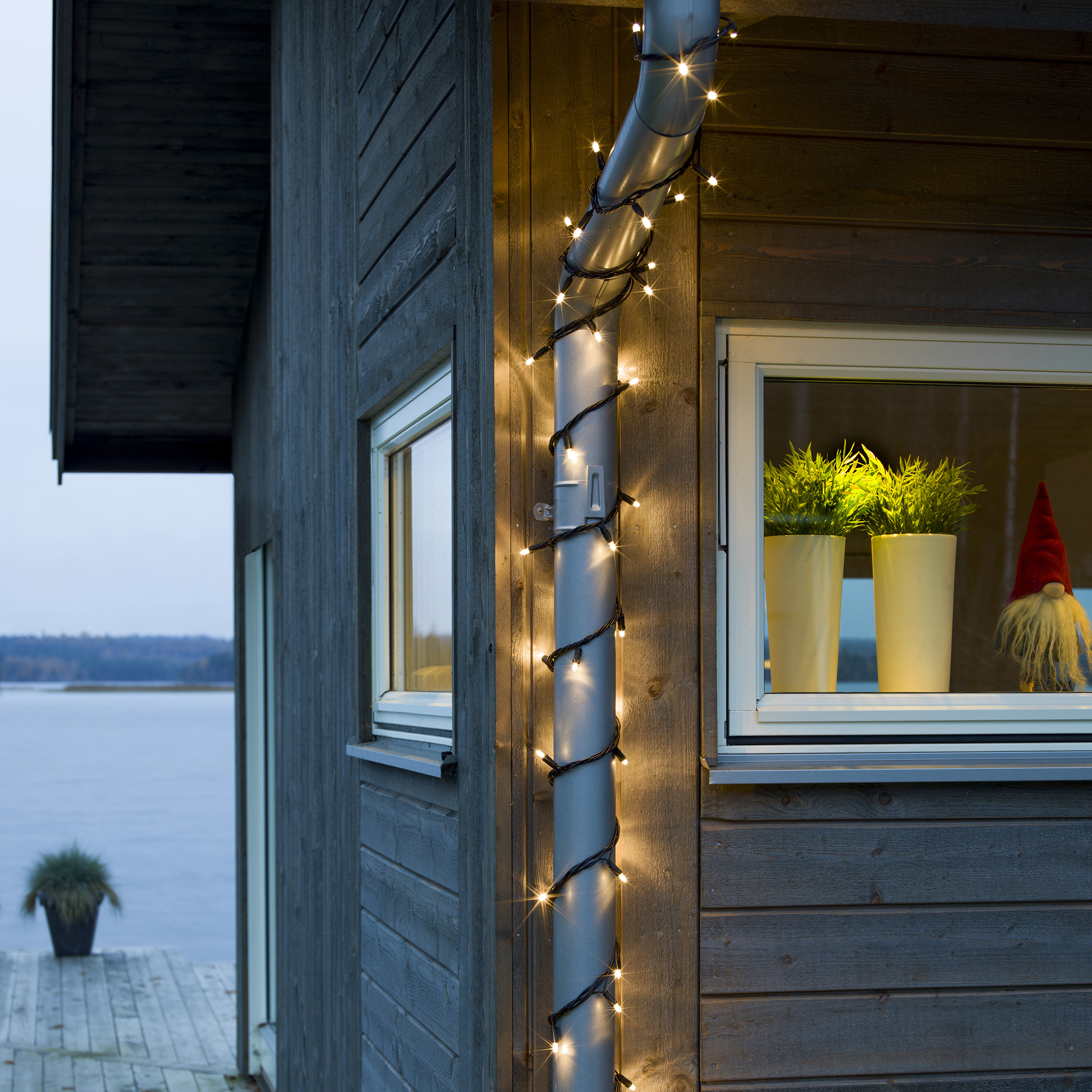 Startset Gnosjö Konstsmide 50L LED Ljusslinga