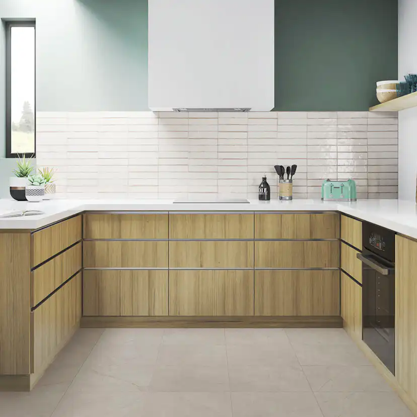 Kakel Arredo Raku Warm White 6x27 cm