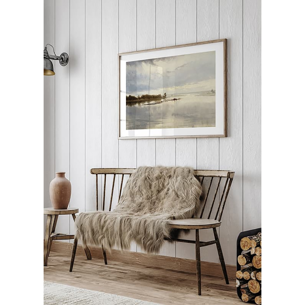 Poster Gallerix River Landscape By Ferdynand Ruszczyc