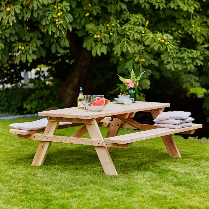 Bänkbord Utomhus PLUS Europeisk Lärk