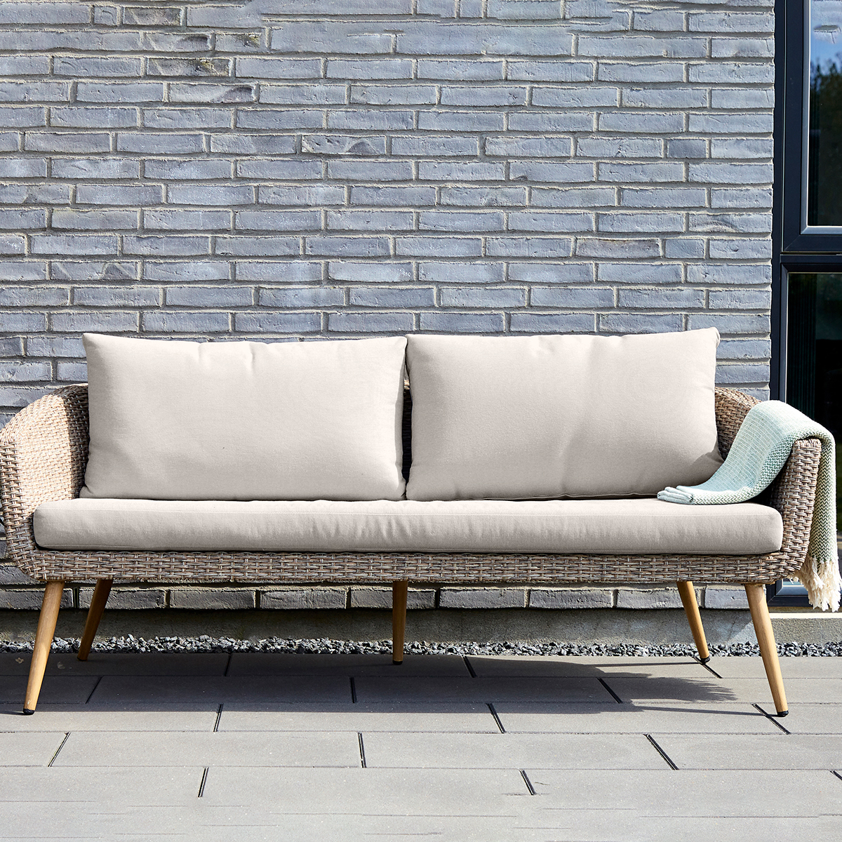 Utesoffa Outfit Envy 3-sits inkl. Dynor