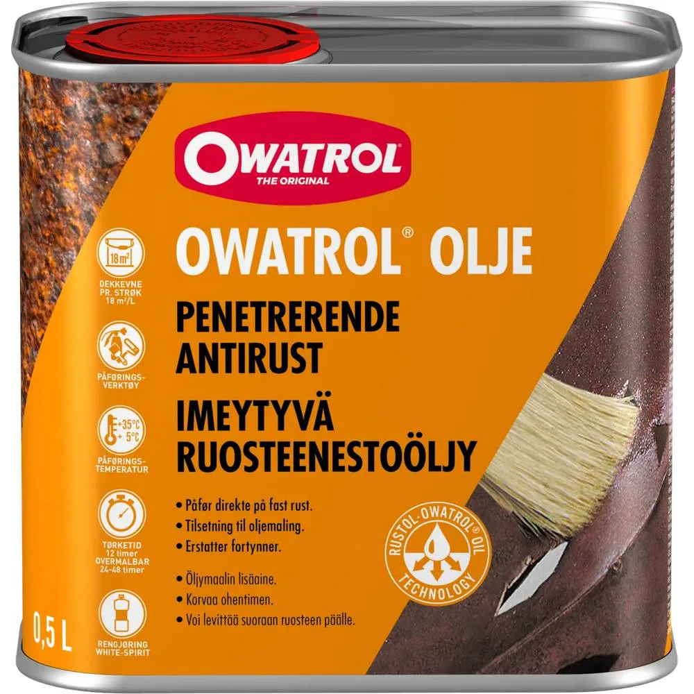Rostskydd Och Primer Owatrol Olja