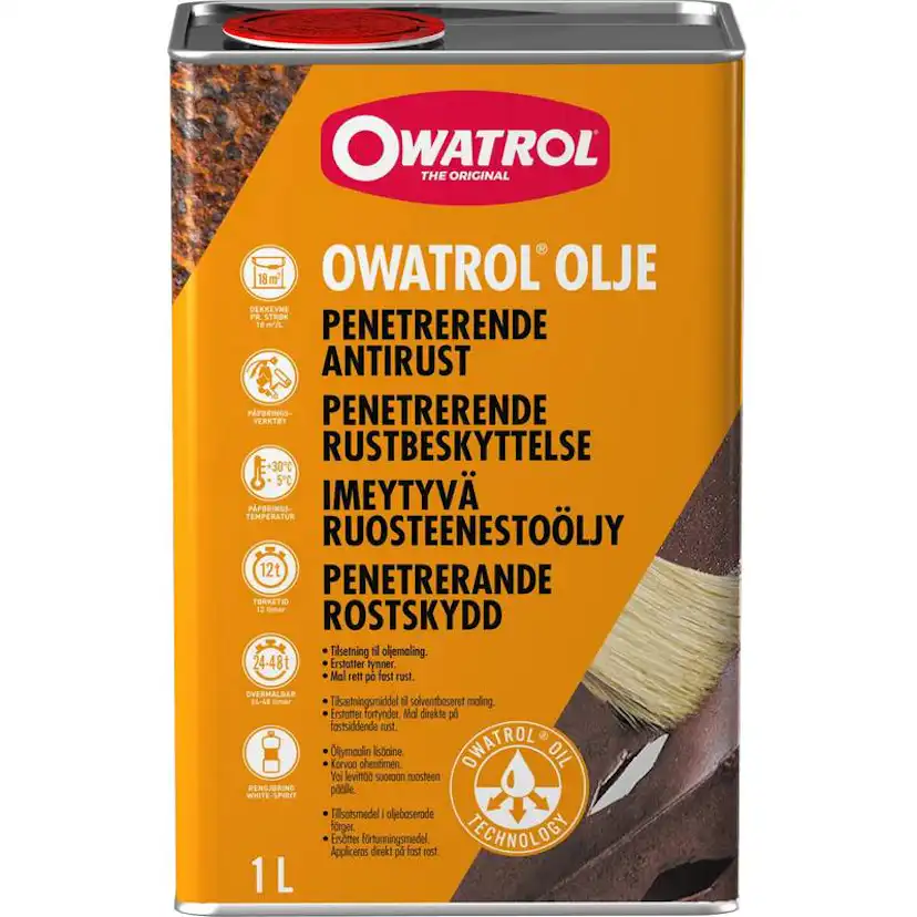 Rostskydd Och Primer Owatrol Olja