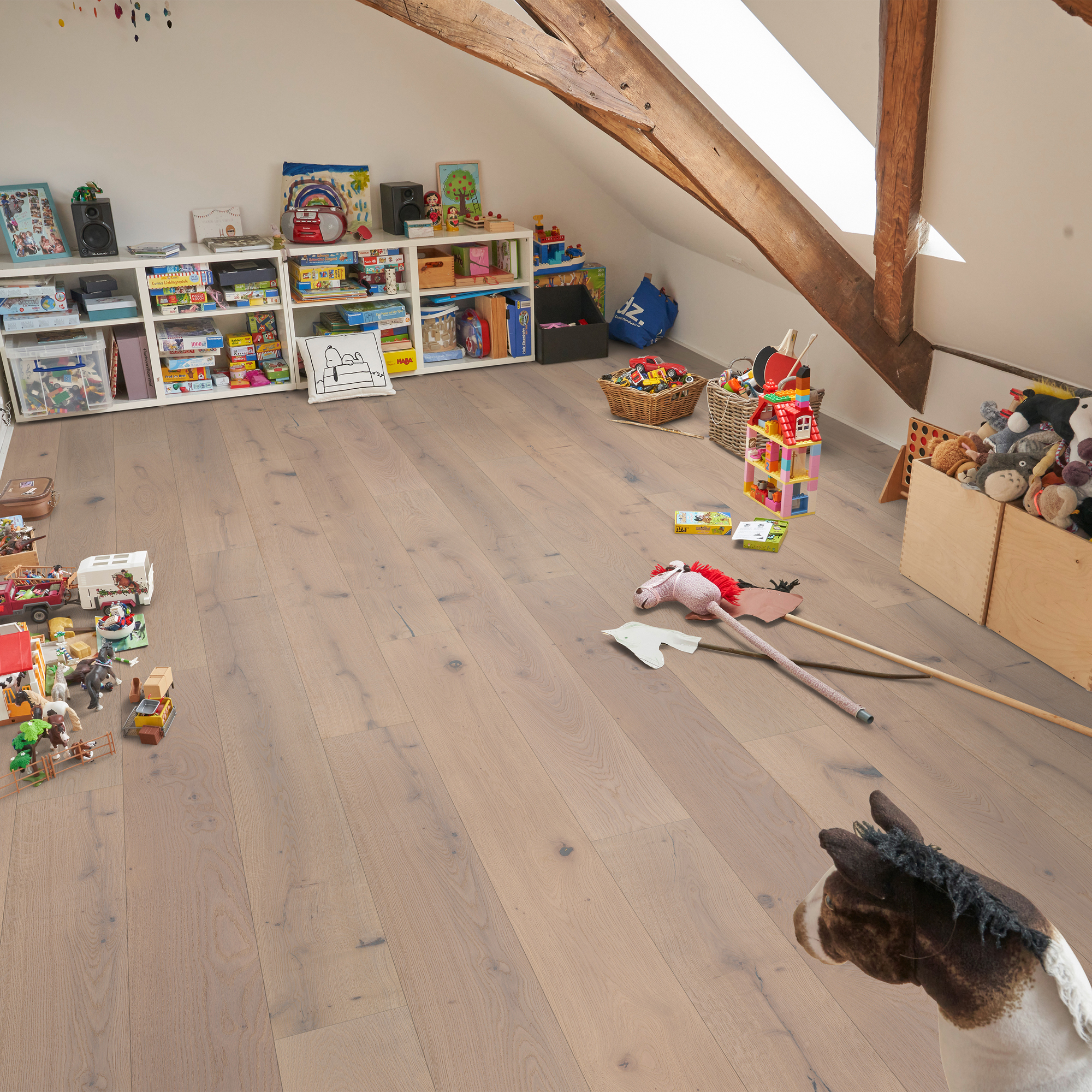 Trägolv Floorit Ek Zola Vit Olja 1-Stav