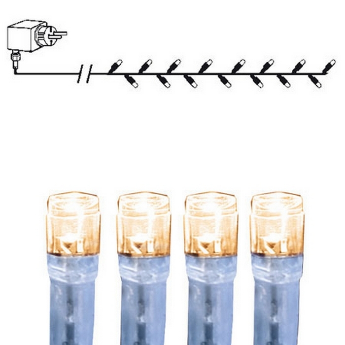 Ljusslinga Star Trading Serie LED Transparent