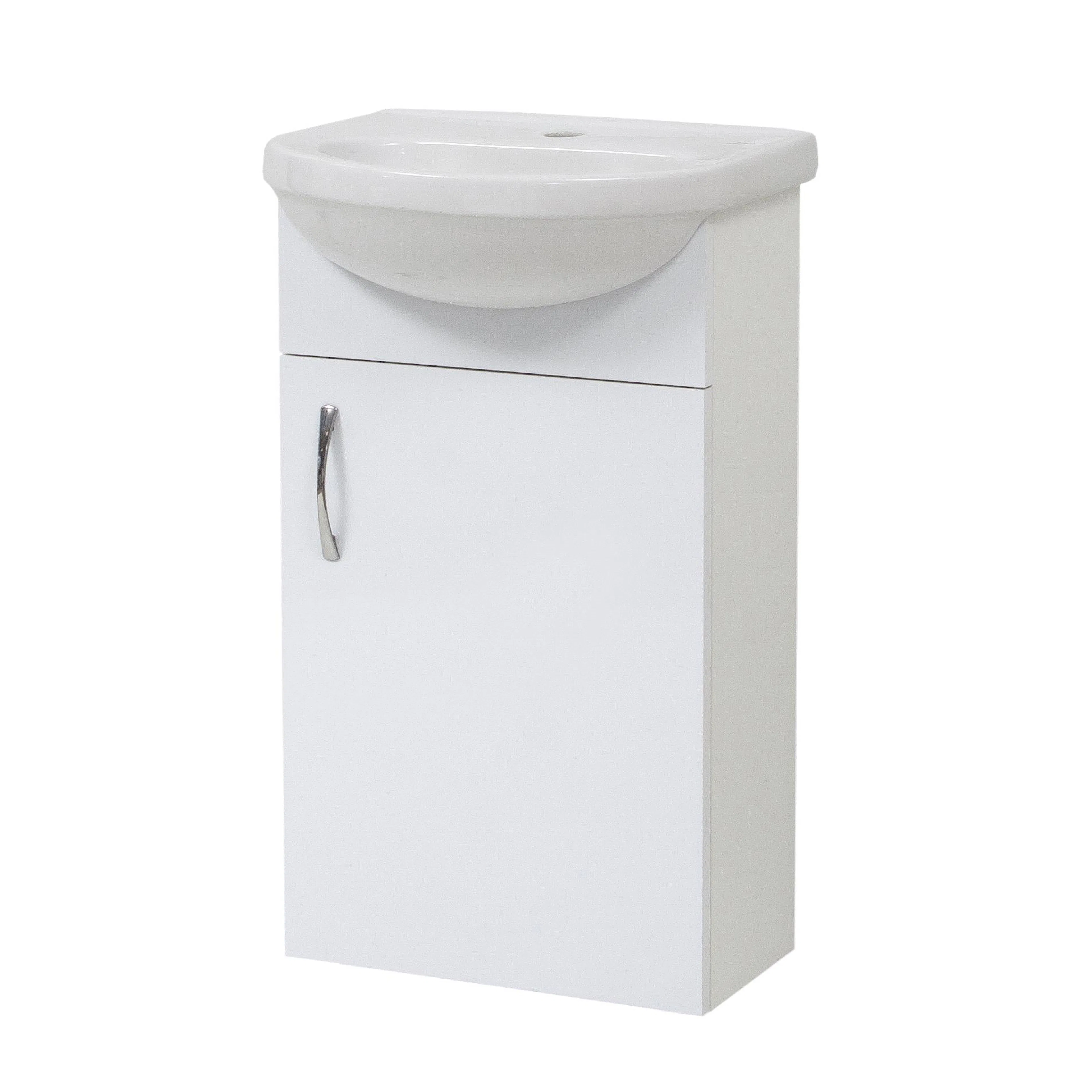 Tvättställsskåp Nortiq Milano med Tvättställ