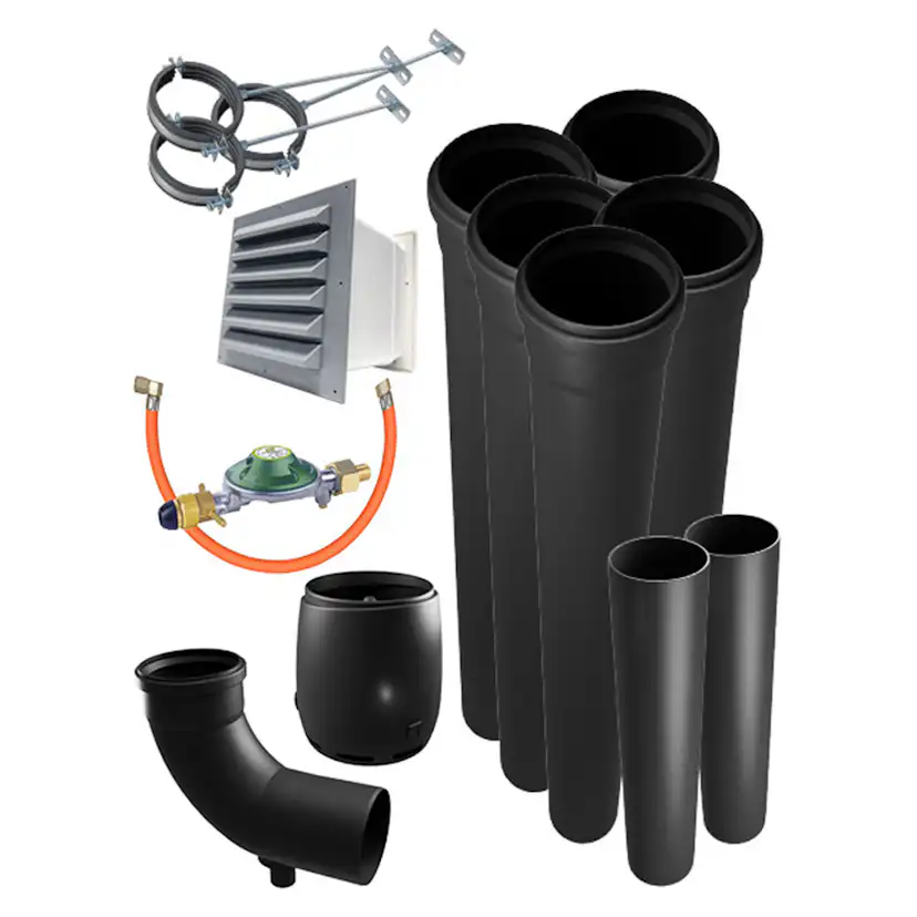 Förbränningstoalett Cinderella Freedoom med Installationspaket