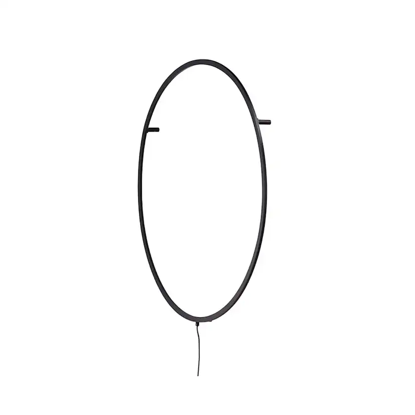 Vägglampa Vind Sörmjöle x Josefin Lustig Svart Aluminium Dimbar