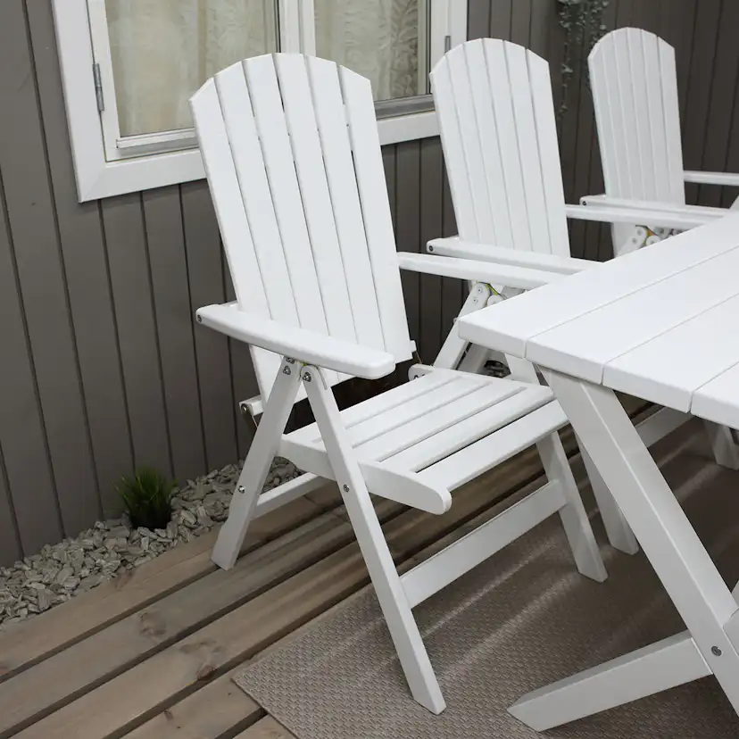 Matgrupp Baltic Garden Scottsdale 190 Med 6 Kungshamn Stolar