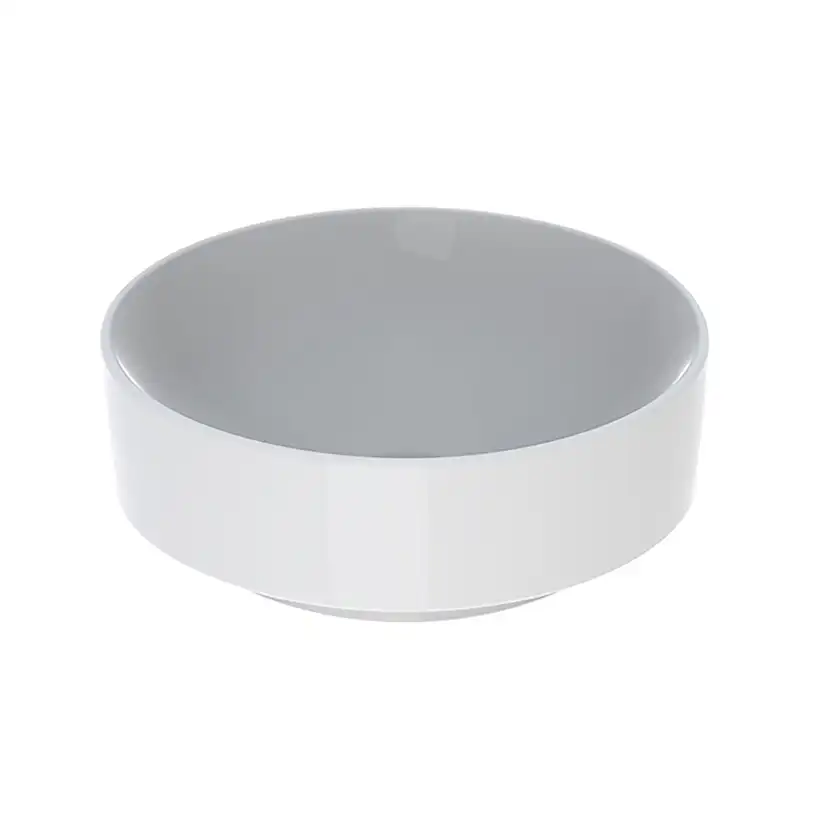 Tvättställ Geberit Variform 400 mm Lay-on Runt Utan Bräddavlopp