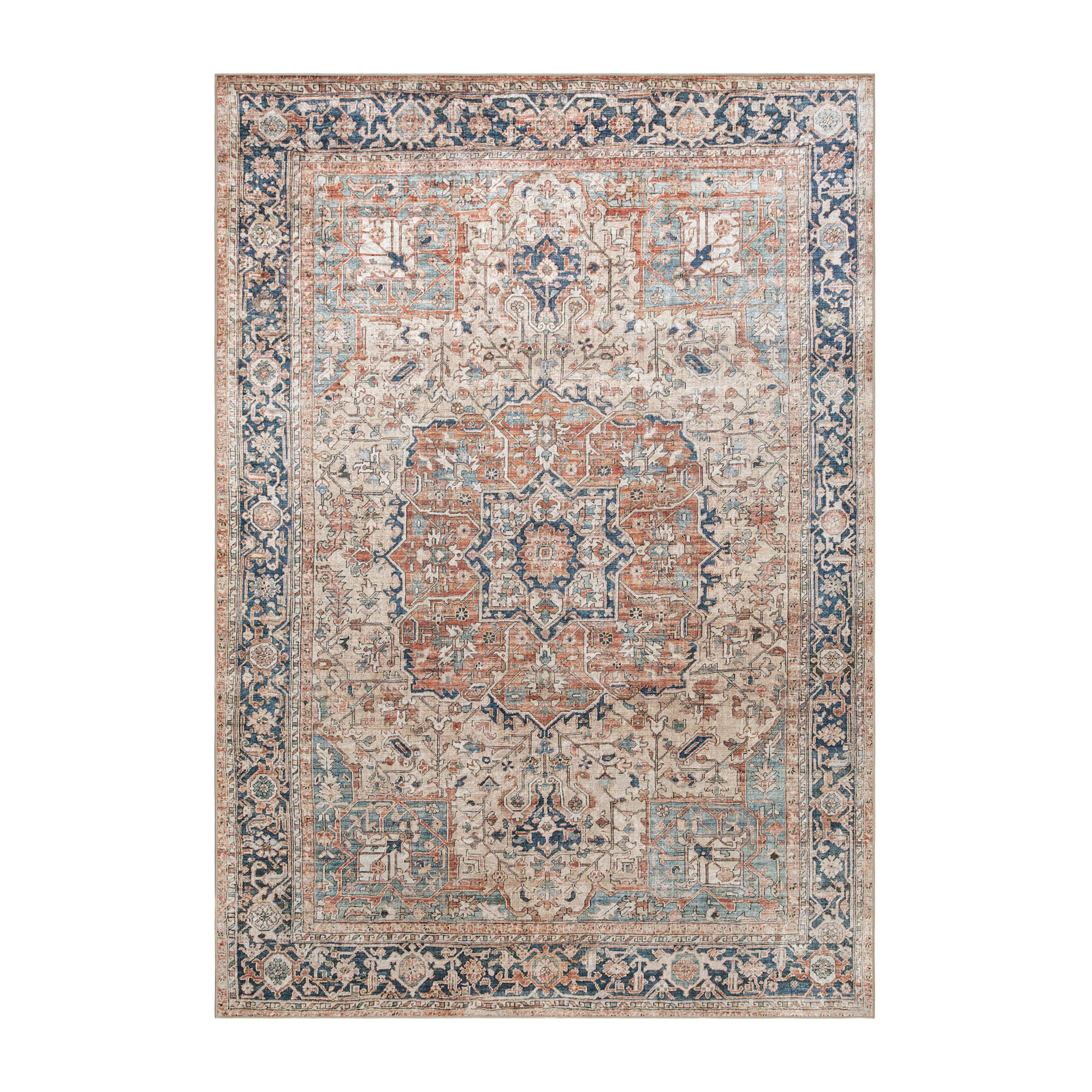 Wiltonmatta KM Carpets Amber Medallion Klassisk Lyster