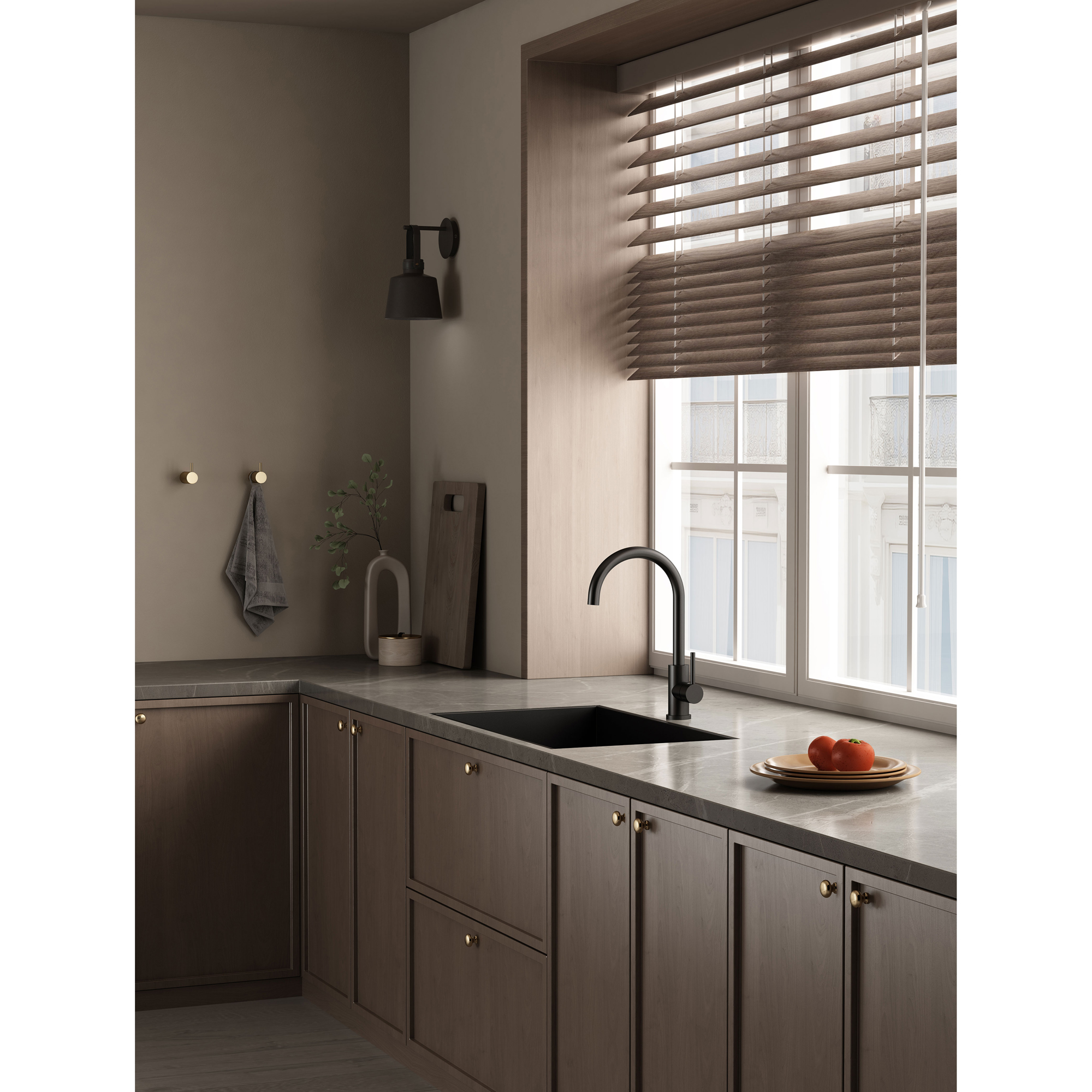 Köksblandare Kubus 140 Round