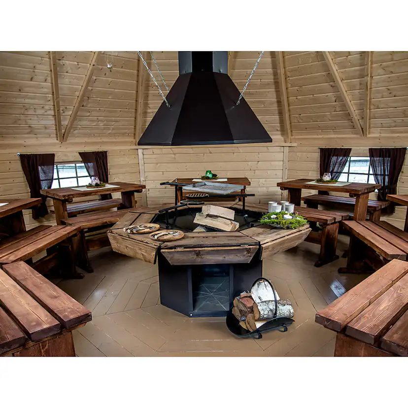 Grill Nordkapp.NU S6 med Justerbar Skorsten