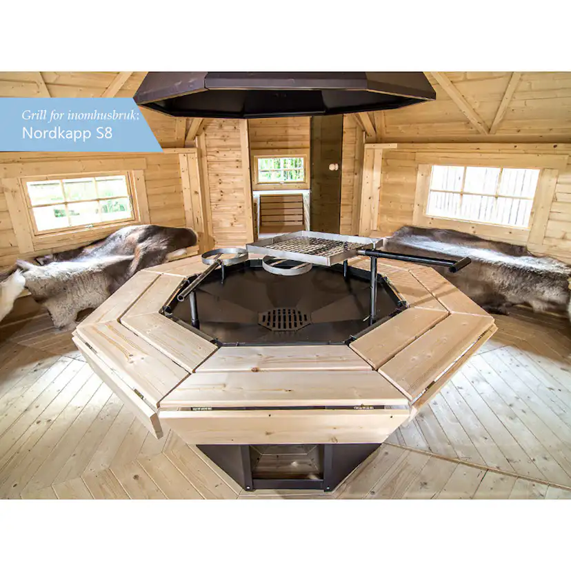 Grill med skorsten Nordkapp S8