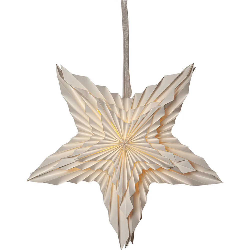 Adventsstjärna Star Trading White