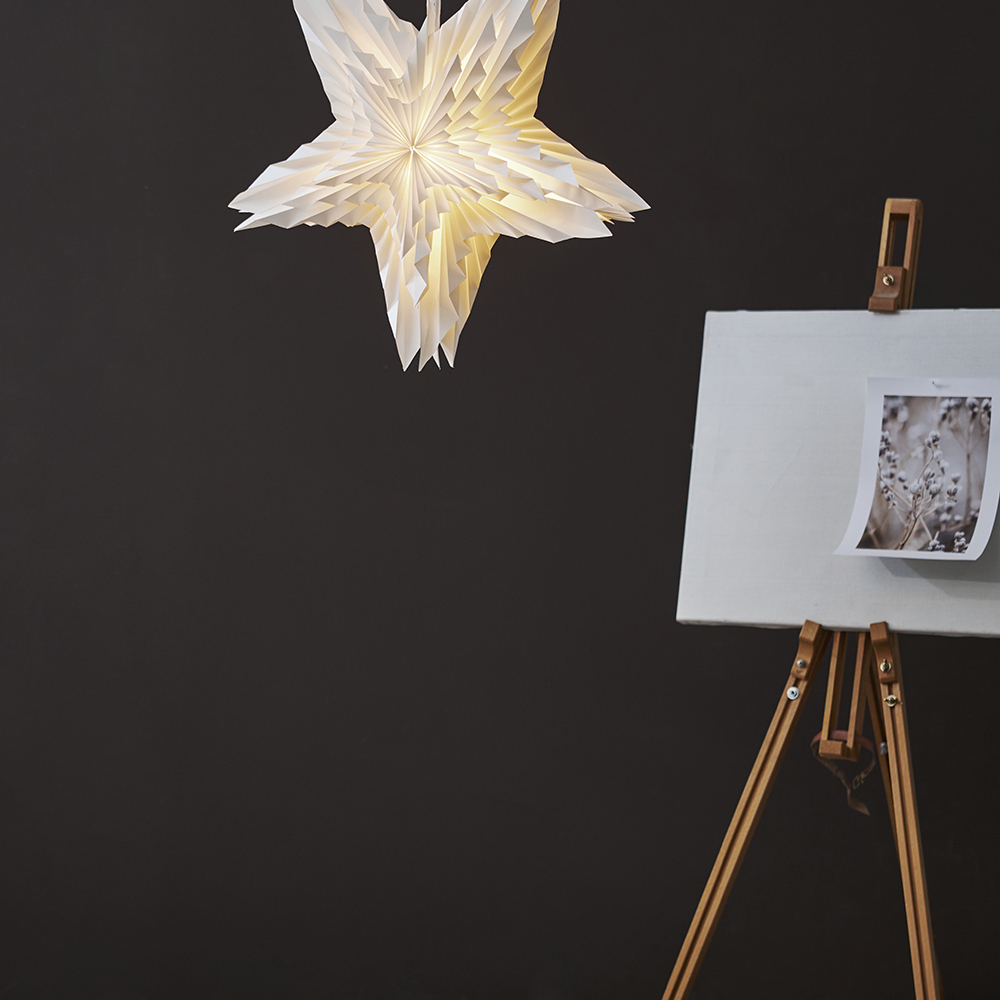 Adventsstjärna Star Trading White