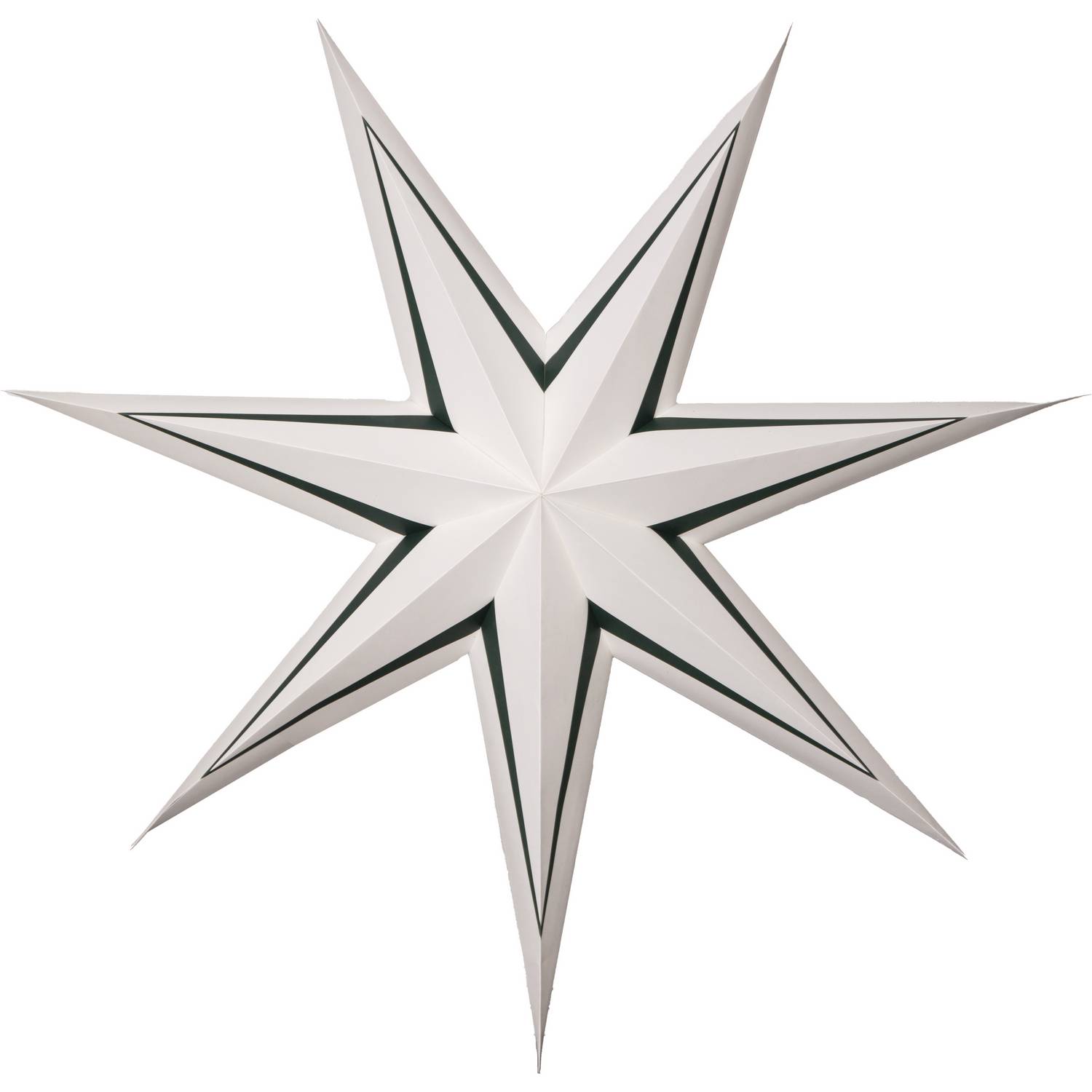 Adventsstjärna Star Trading Stripe Papperstjärna 80 cm