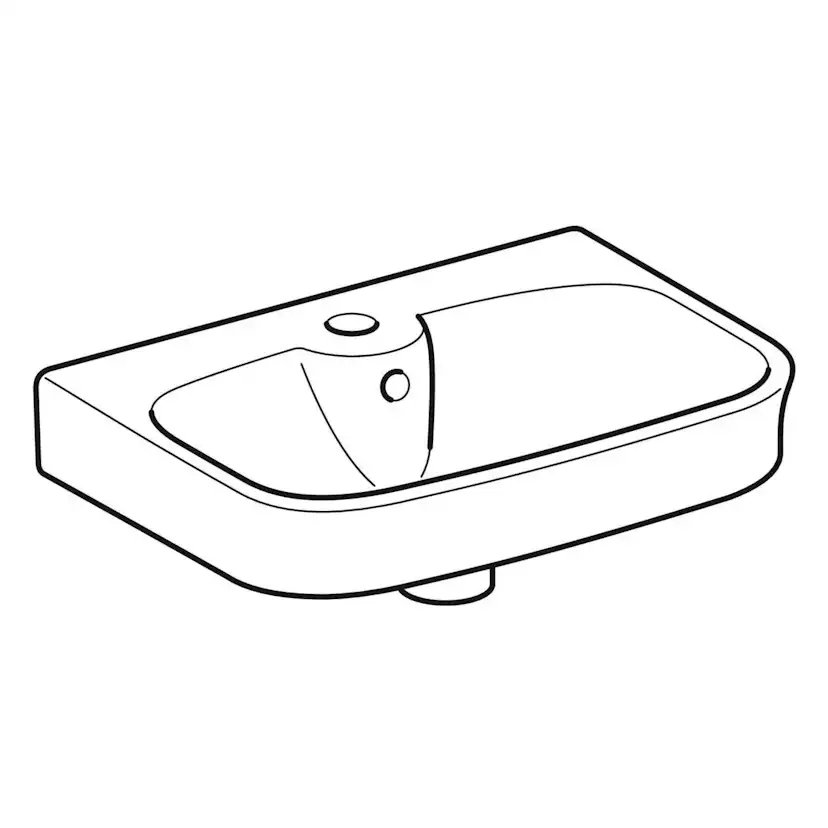 Tvättställ Ifö Vinta Rektangulär