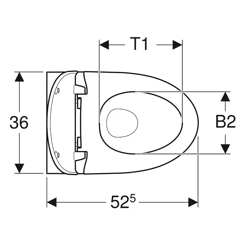 Vägghängd Toalettstol Ifö Vinta Rimfree