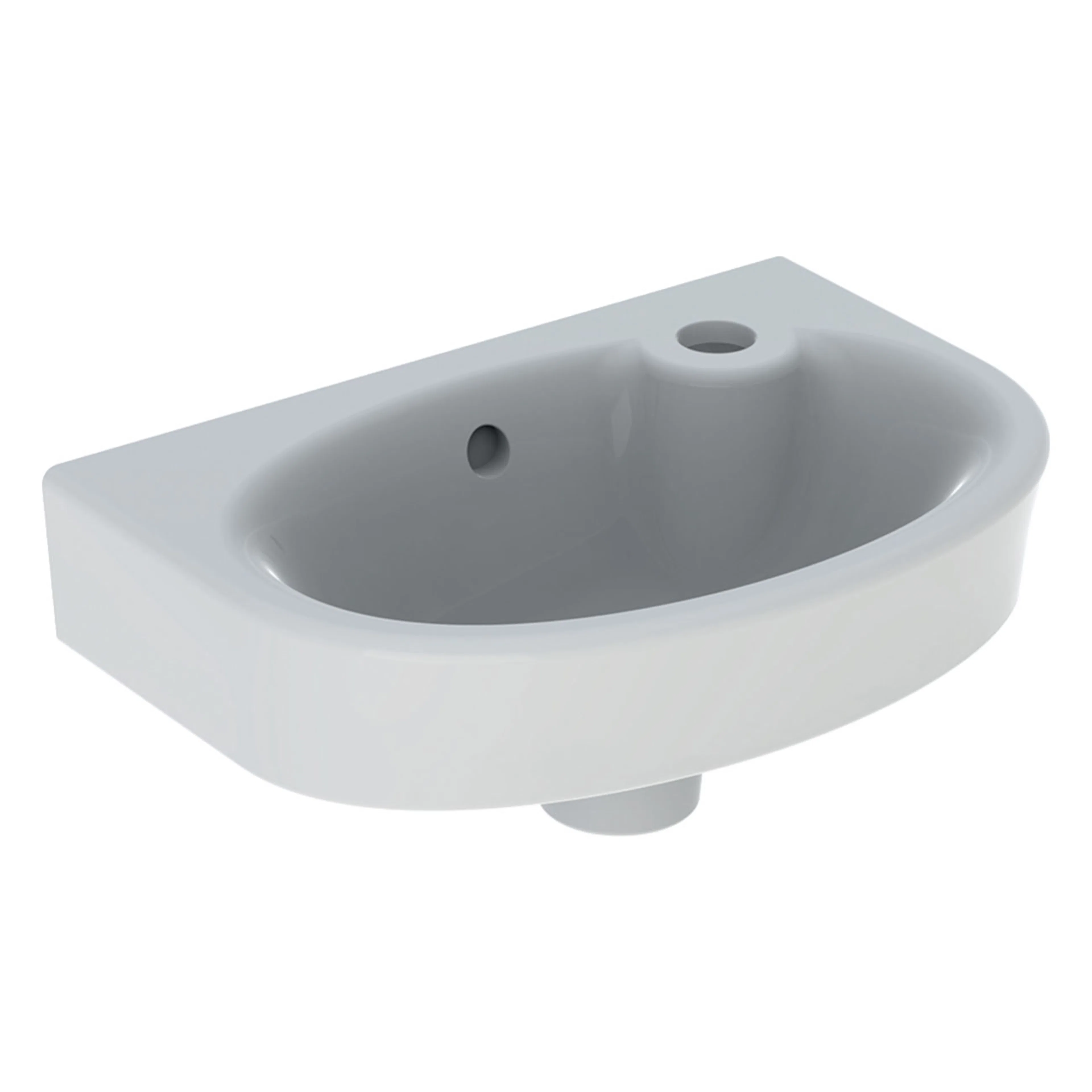 Tvättställ Ifö Vinta Asymmetriskt Rund 400 mm